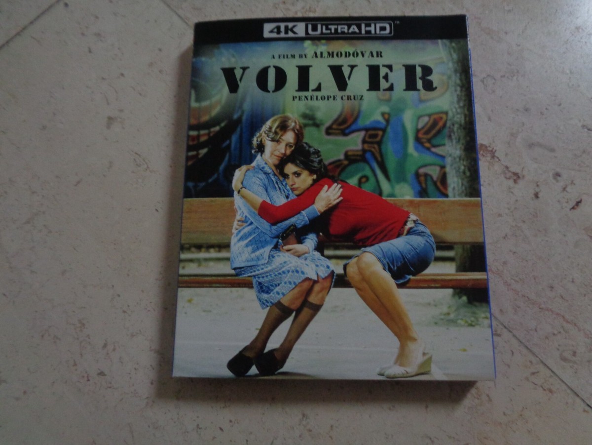 VOLVER Penelope Cruz 4k UHD Ultra-HD Blu-ray +SLIPCOVER Pedro