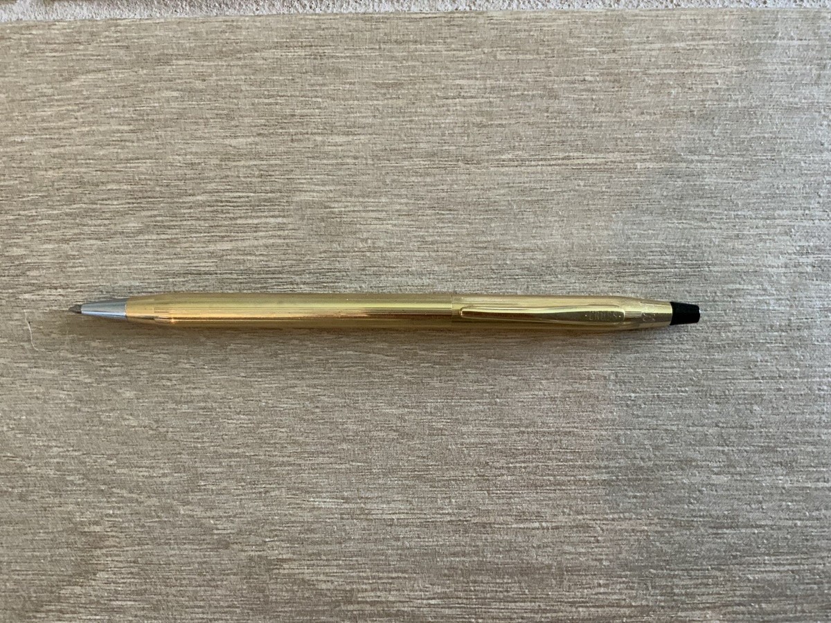 VINTAGE Cross Pen 1/20th 12KT Gold Filled USA | eBay