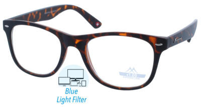 Lesebrille mit Blue-Blocker ''BluebreaX-67'' für ermüdungsfreies Sehen in Havanna