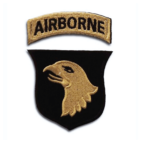 PARCHE DE LA FUERZA AÉREA GRITANDO ÁGUILAS GRITANDO EE. UU. 01a DIVISIÓN AEROTRANSPORTADA EE. UU. SSI EE. - Imagen 6 de 6