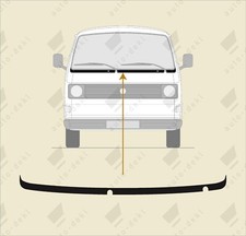 Fits VW T3 Transporter Vanagon - *LHD* Lower Windscreen Vinyl Trim Decal Sticker