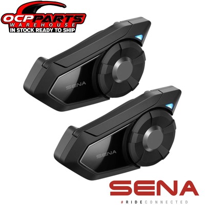 NEW SENA 30K MOTORCYCLE BLUETOOTH INTERCOM COMMUNICATION SYSTEM - DUAL PACK
