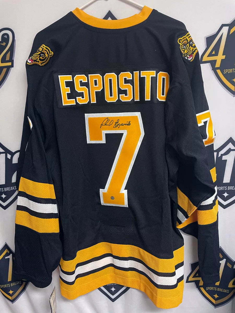 Phil esposito sale autographed jersey