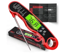 Waterproof Digital Meat Thermometer - Instant Read for Perfect Cooking