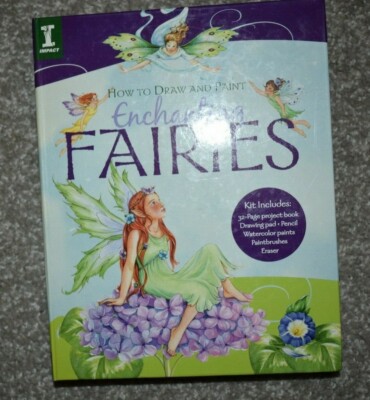 How To Draw And Paint ENCHANTING FAIRIES HOW TO DRAW & By Barbara Lanza 2008