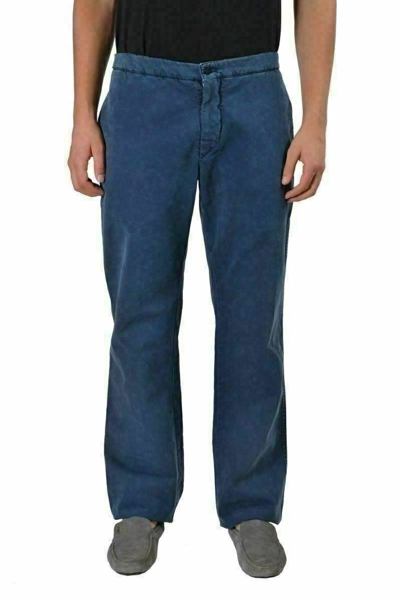 Michael Bastian Mens Blue Wide Leg Casual Pants US 34 IT 50