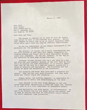 Betty White Personally Owned Golden Girls Golden Palace Letter To Producers