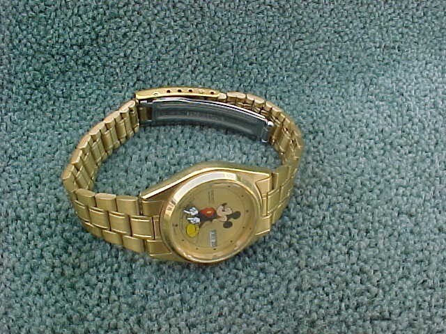 Auction Seiko Mickey Mouse Watch Vintage MICKEY MOUSE Sunburst