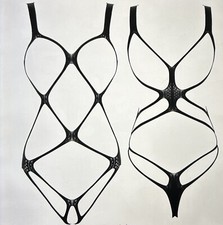 Black Fishnet  Elasticity Lingerie Bodycon Dress Sexy Dress
