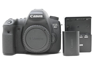 Canon EOS 6D 20.2MP DSLR Camera Body-Only 2000 Shutter Count #B14