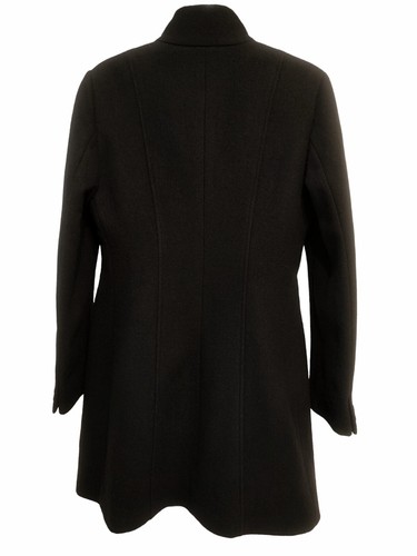 Max Mara Weekend Wool Coat - Black - sz UK 10 - Picture 4 of 9