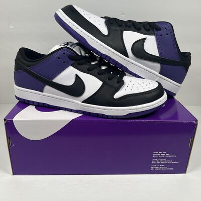 Nike SB Dunk Low Pro Court Purple - Men's Size 11.5