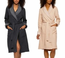 Kirkland Signature Ladies Fleece Lined Tie Front Soft Robe