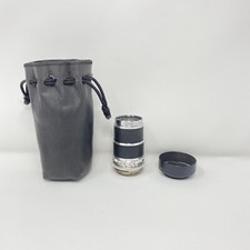 Voigtlander Super-Dynarex 1:4 / 135 COMPUR Camera Lens  Cap Case West Germany