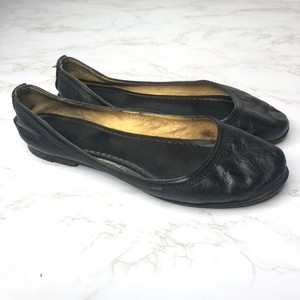 frye black flats