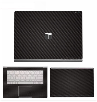 Carbon fiber Vinyl Sticker Skin Decal Cover for Microsoft Surface Laptop 4 15''