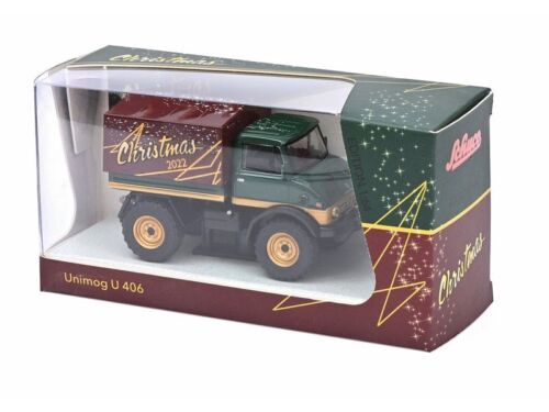 MB Mercedes Benz Unimog U 406 - Limited Edition - Christmas 2022 - SCHUCO 1:64 - Bild 3 von 6