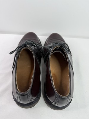 Bostonian Strada Two-Tone Burgundy and Black Leather Dress  display picture 2