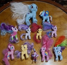 My Little Pony G4 Lot of 11 Figures like Appl...