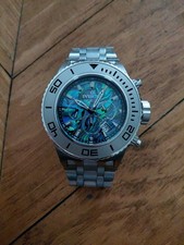 Invicta Subaqua con quadrante Abalone - 52 mm, aggiornato al cinturino in acciaio inossidabile (25013)