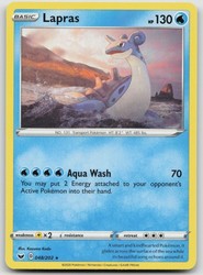 Lapras 048/202 Sword & Shield Base Set Rare