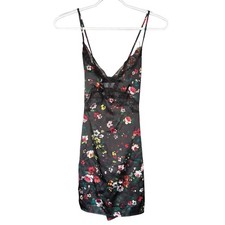 Victoria's Secret Y2K Floral Camisole Teddy Nightgown Small Delicate Babydoll