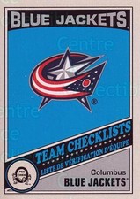 2019-20 O-Pee-Chee Retro #559 Columbus Blue Jackets
