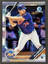 Peter Alonso 2019 Bowman Chrome Prospects Mojo Refractors - #BCP-127