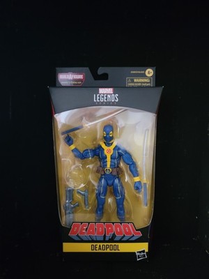 Marvel Legends Series Blue X-Men Deadpool 6 inch Action Figure No BAF PIECE