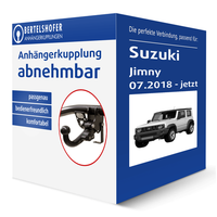 Brink AnhäNgerkupplung Abnehmbar FüR Suzuki Jimny II Typ A6G AHK