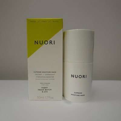 NUORI SUPREME MOISTURE MASK HYDRATION BOOSTER 1.7 OZ NIB