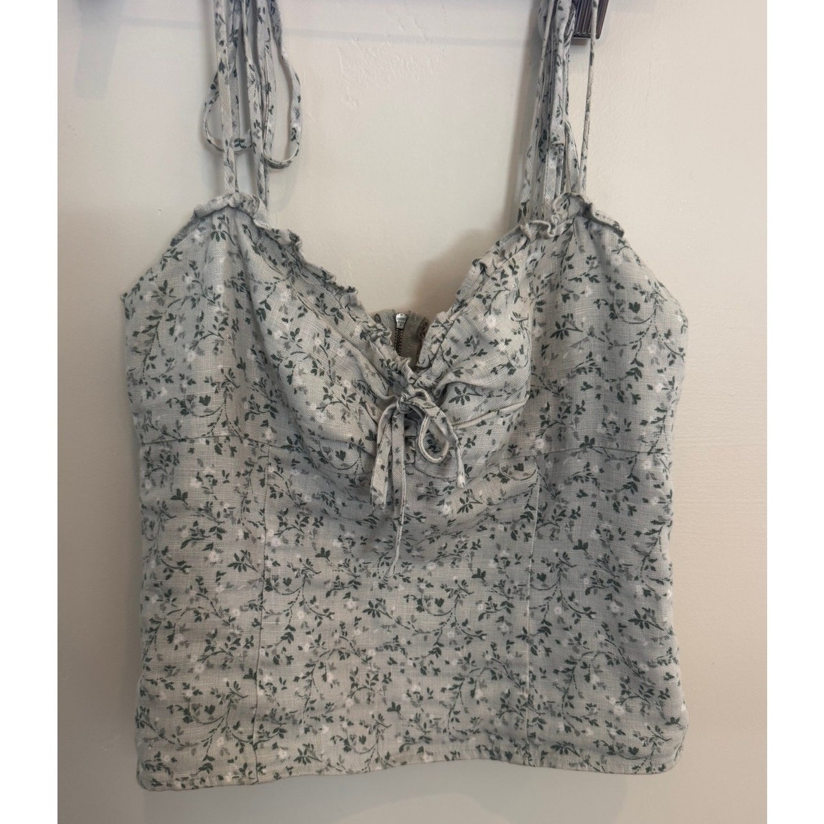 Reformation Holcomb Linen Top