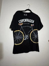 Fox Originals Men’s T-Shirt Amsterdam "Bike Town" black Size xl