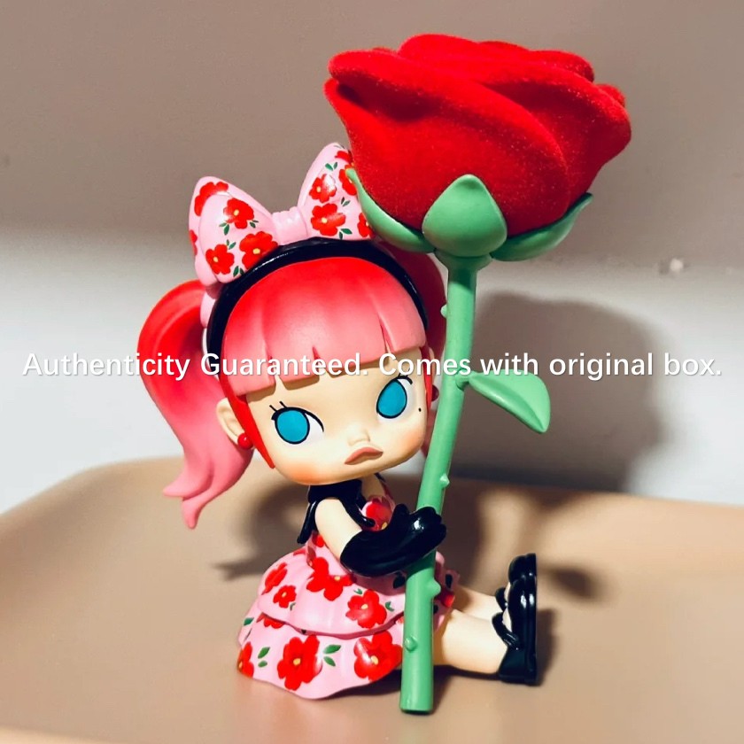 POP MART x KENNYSWORK Molly Flower Dreaming Red Rose Fiery Heart
