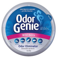 Odor Genie FG69H Damp Rid Wild Berry Solid Gel Odor Eliminator 8 oz.