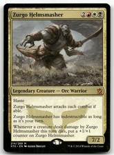 Zurgo Helmsmasher #214 (LP) Khans of Tarkir KTK Magic MTG