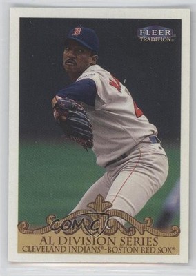 2000 Fleer Tradition AL Division Series Glossy Pedro Martinez #442 HOF 0e3