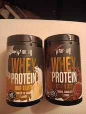 Warrior Whey Protein Powder/2 BOXES/1KG/VANILLA & Double Chocolate Flavour 26.69 per kilo