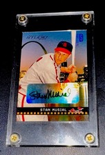 2004 Donruss Stan Musial Autograph /25 Studio Private Signings #184 Cardinals