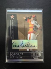 DON SUTTON  2005 Donruss Signature Series Autograph K Force