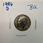 1986-D Roosevelt Dime BU (Brilliant Uncirculated) Denver Mint
