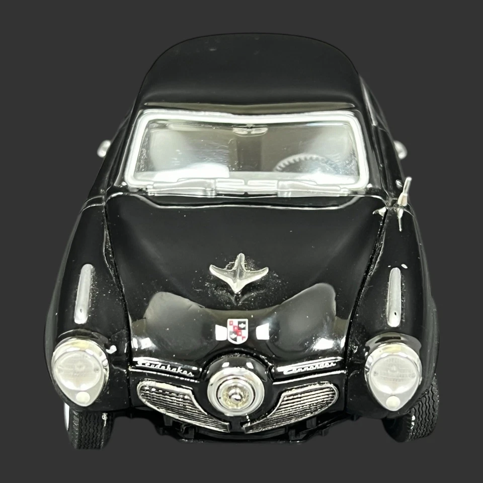复古 1951 年 Johnny Lighting Studebaker Commander 汽车-黑色 #296 中国 — 第 4/4 张图片