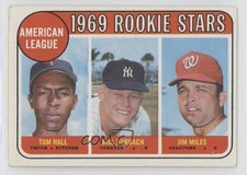 1969 Topps High # Jim Miles Tom Hall Bill Burbach #658 0b3