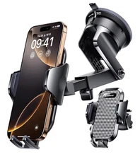 VANMASS [Pro Version] Universal Car Phone Mount [2025 Super Suction Cup] Phone H