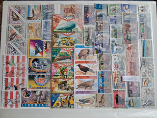 Briefmarken Afrika ca 60st Sammlung Ungestempel8 Gestempelt.