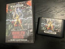 Ghouls 'n Ghosts (Sega Genesis, 1989) Case and Game Only No Manual