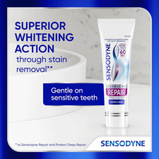 Clinical Repair Whiten Shine Toothpaste for Sensitivity Relief, 2.3 oz