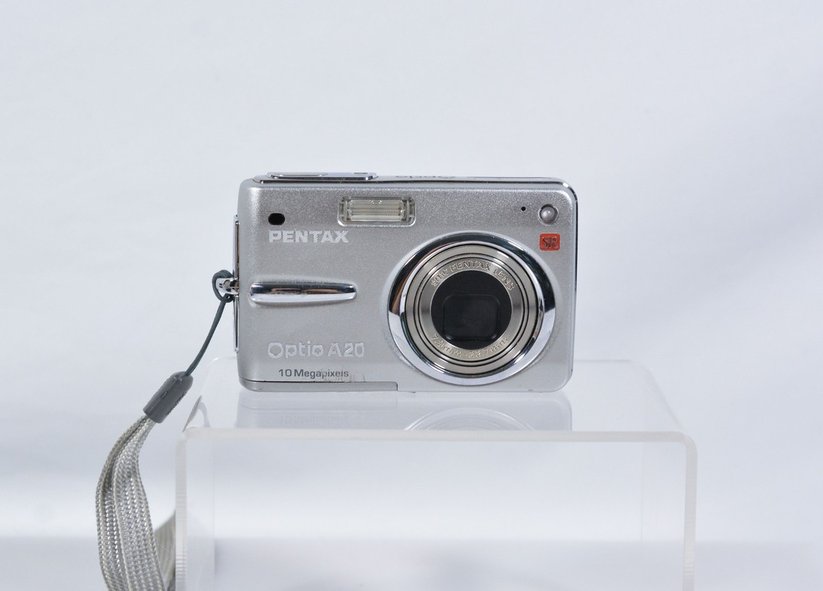 Pentax Optio A20 10MP 3x Optical Zoom Digital Camera - Tested