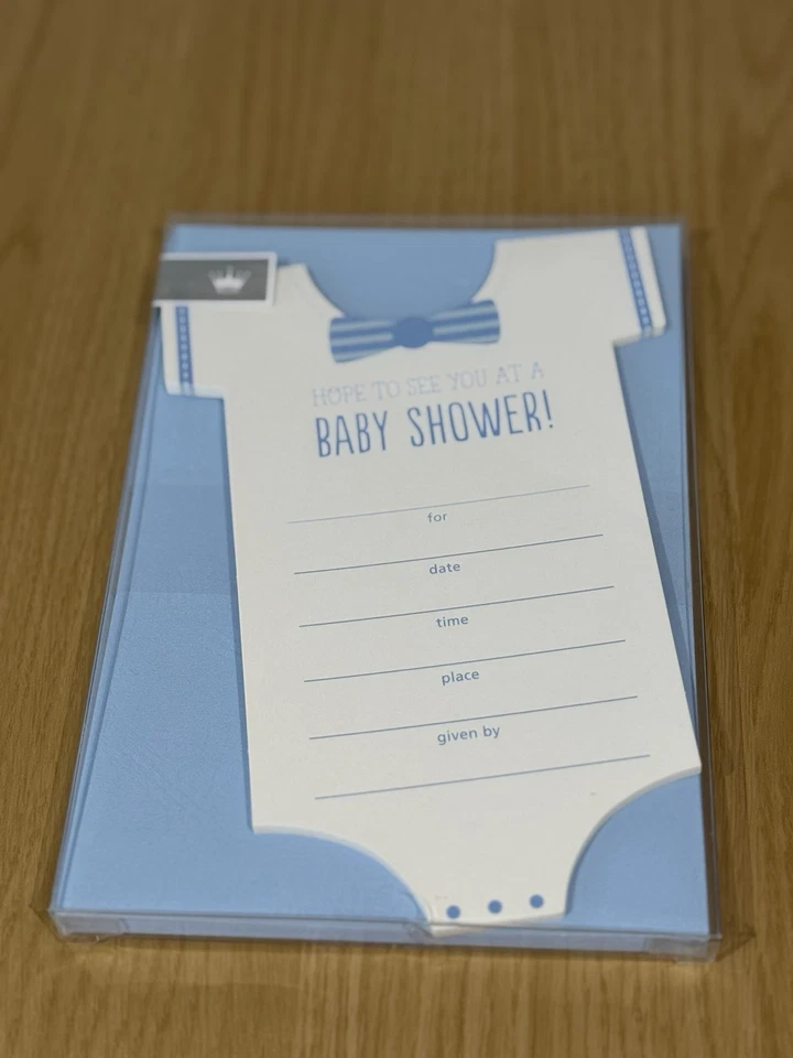 Hallmark Baby Shower Invitation cards set of 10 - Brand New in Packaging - Image 2 of 4