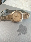 Vintage 1970 Omega Seamaster Chronometer Automatic gold dial 18 k gld plated
